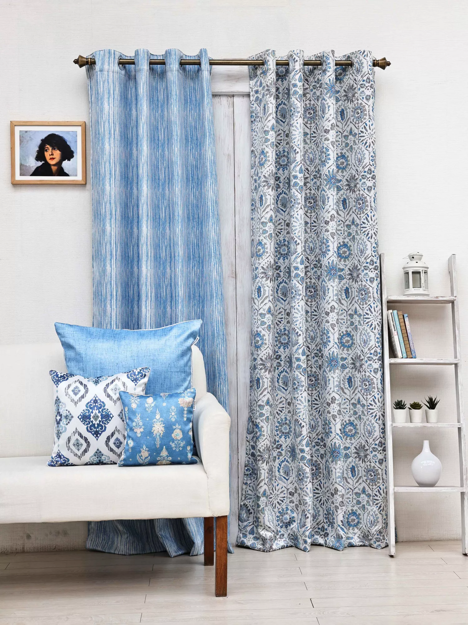 DUSK+LUNAR Combo Pack of 2 Curtain