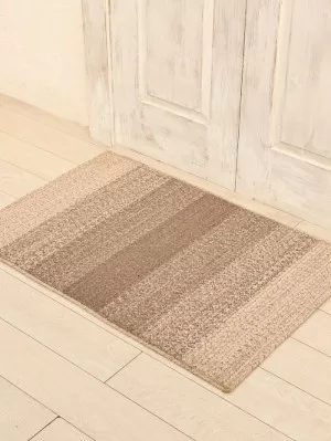 Cotton Stripe Textured Rug Set of 1