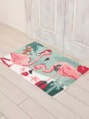Microfiber Anti-Skid Set Of 1 Bathmats