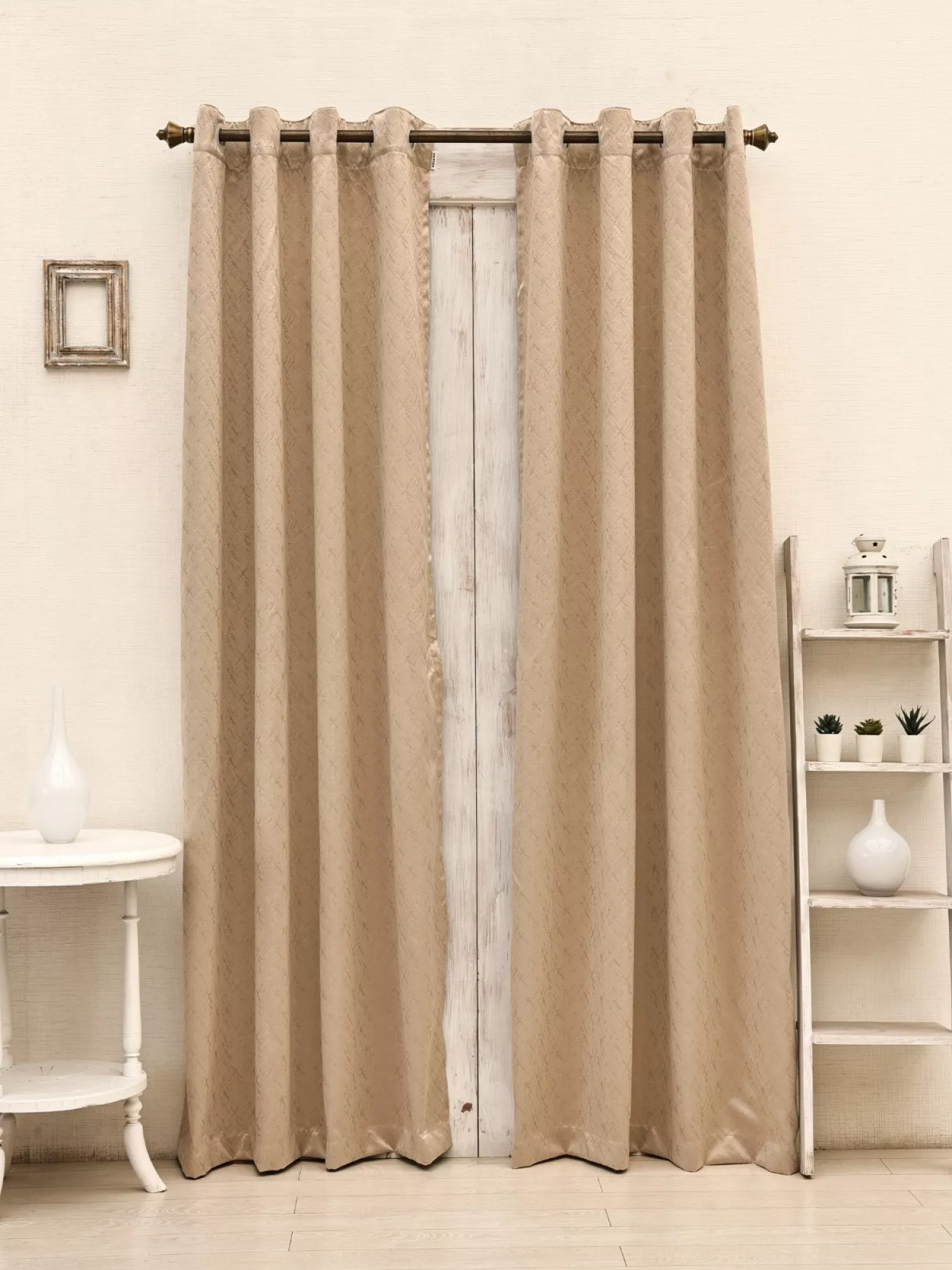 Ariana Black Out Door Curtain