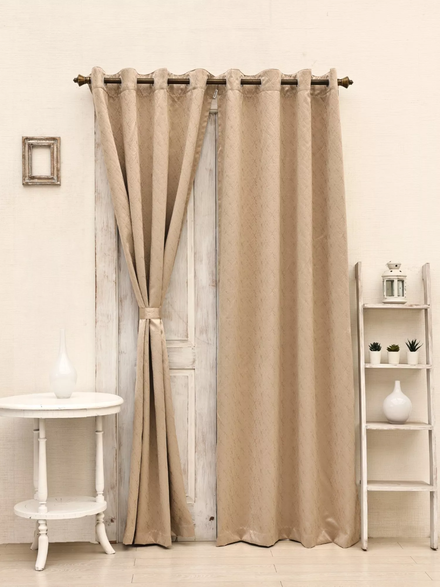 Ariana Black Out Door Curtain
