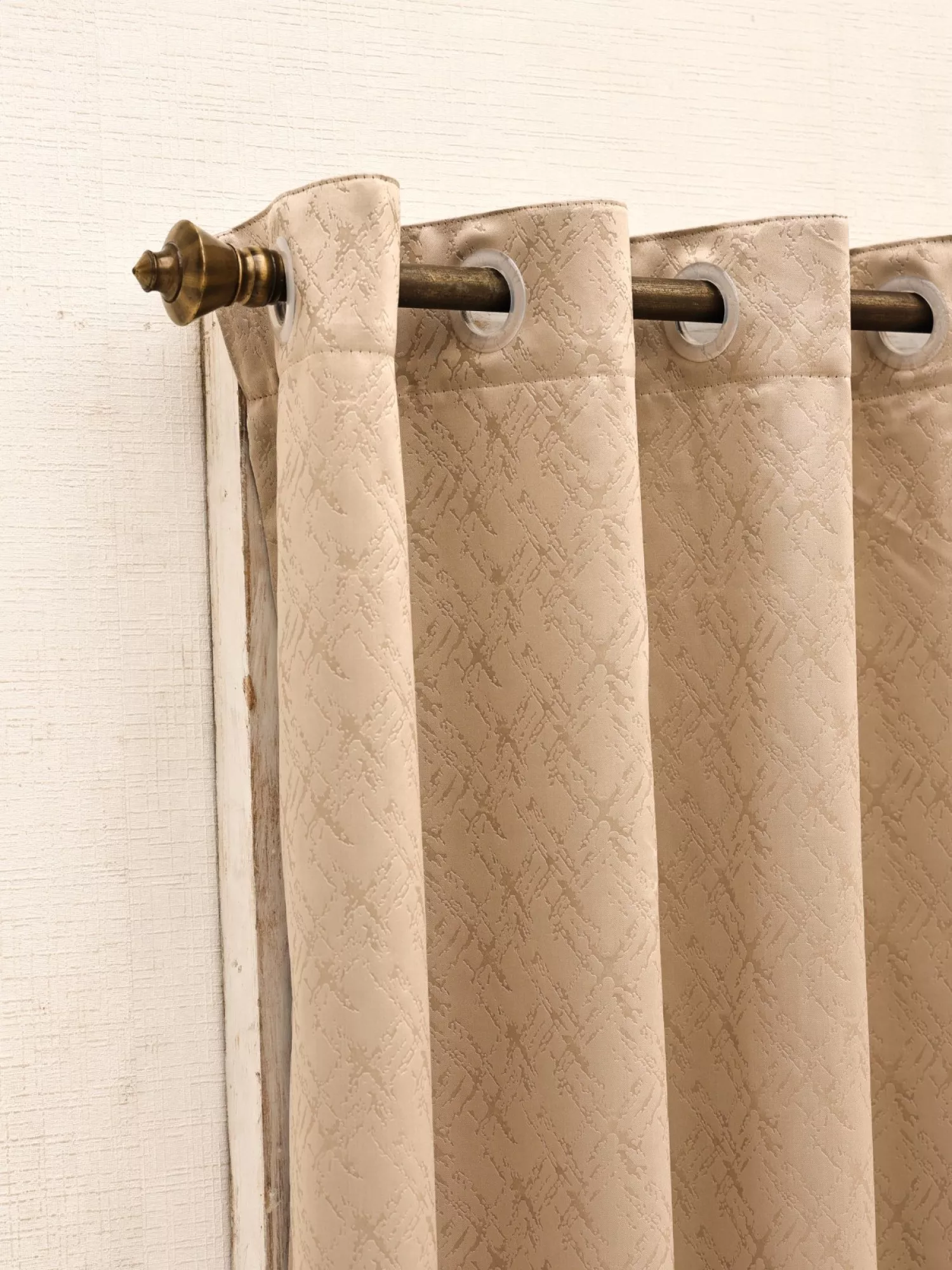 Ariana Black Out Door Curtain