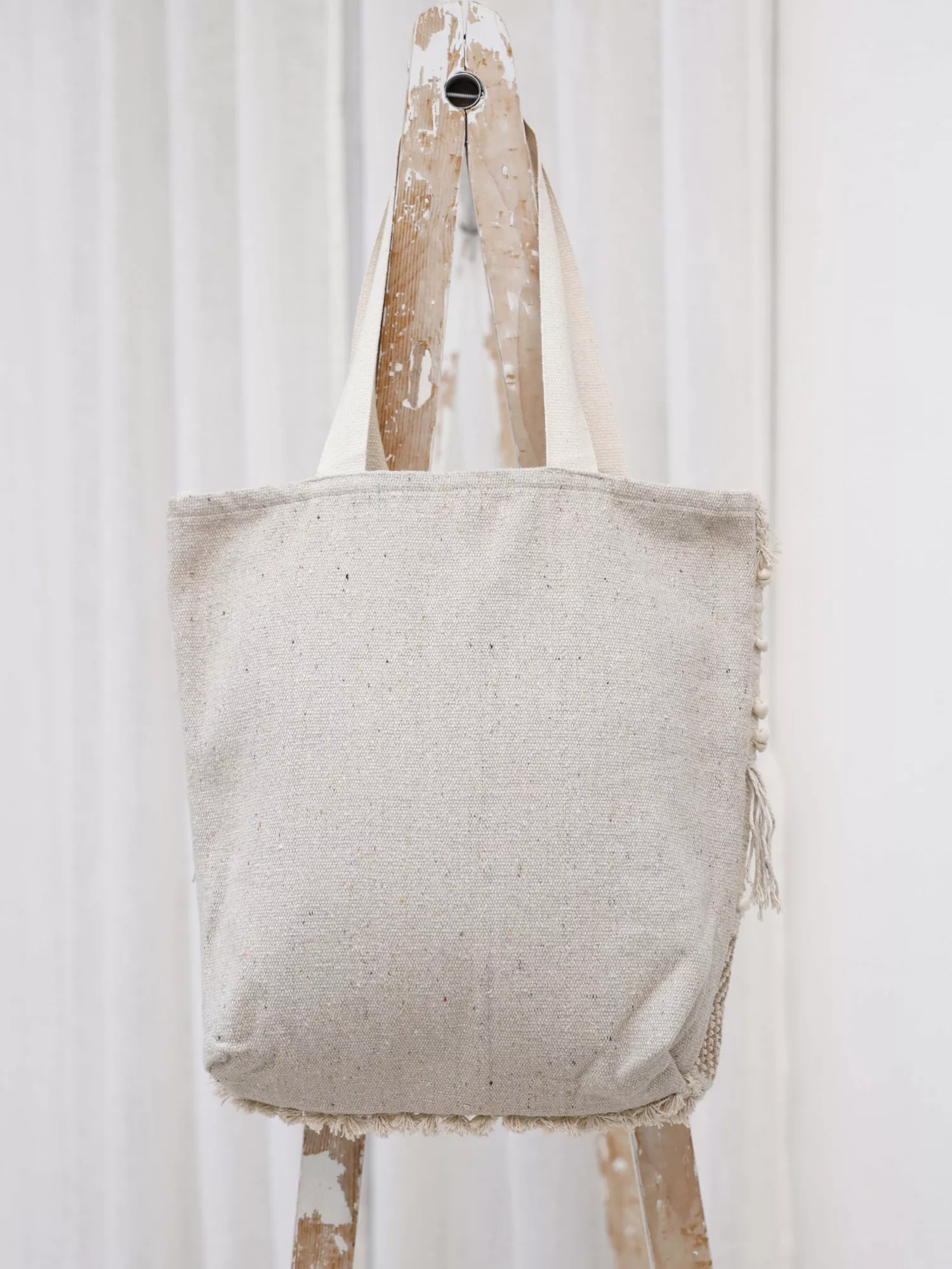 Bohemian Tote Bag- Zip Closure