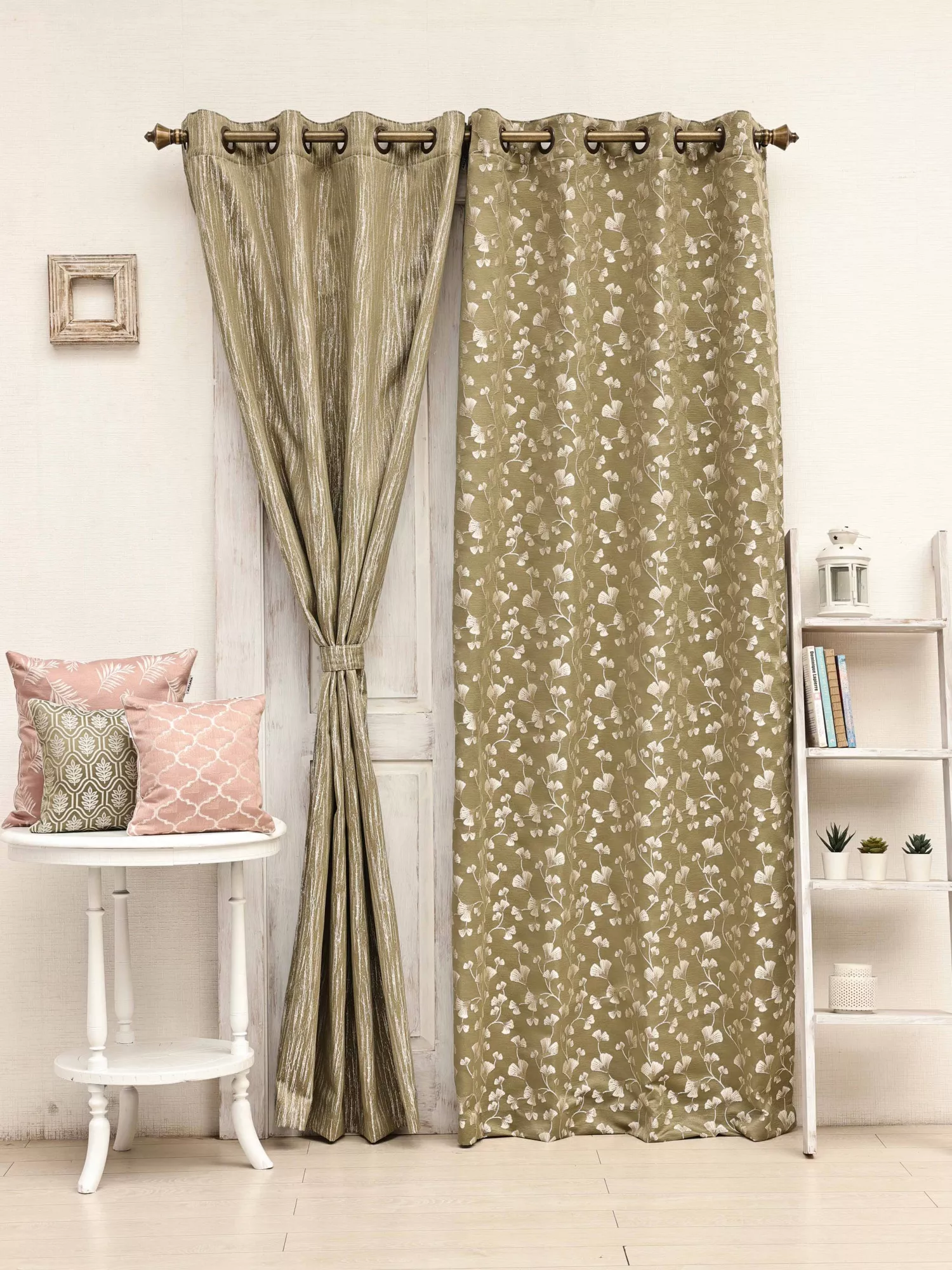 Luminous-Tranquil Combo Pack of 2 Curtain