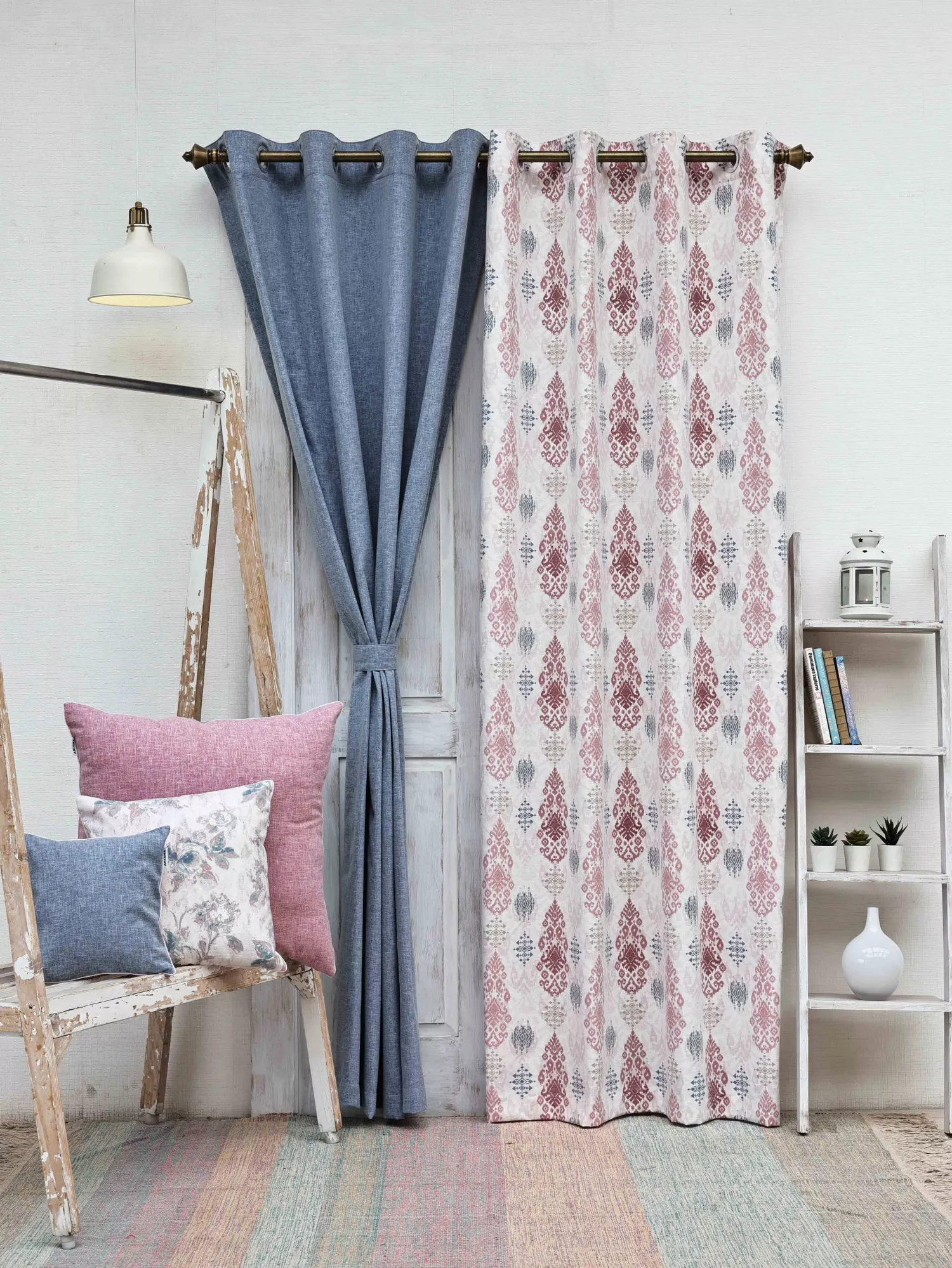 Bhoomika-Rang Combo Pack of 2 Curtain
