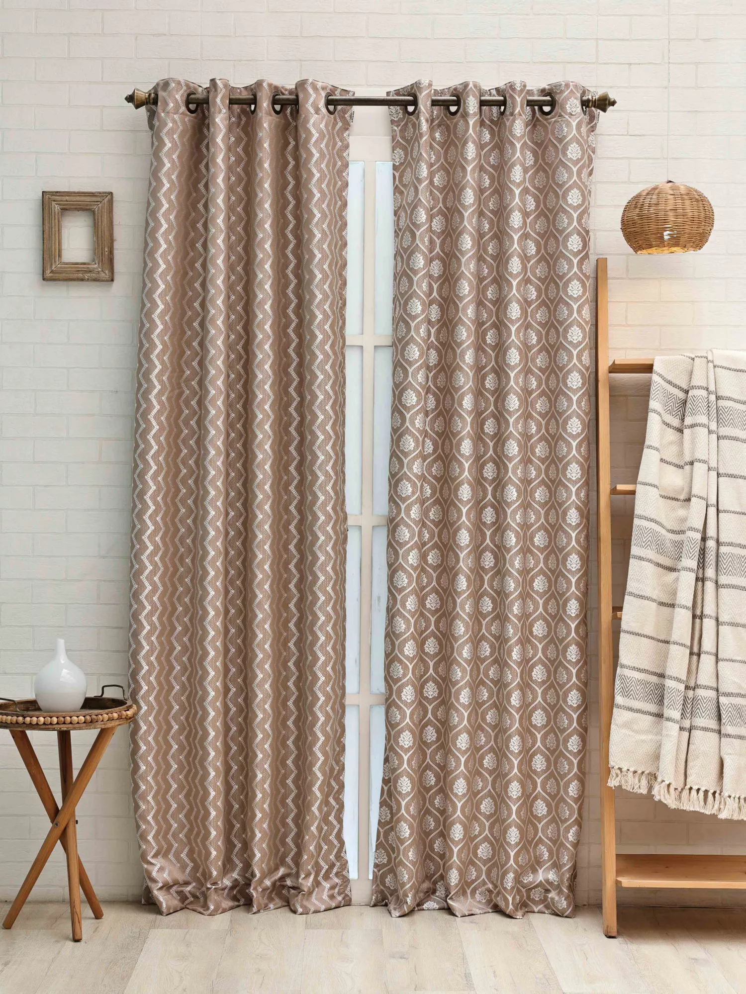 Rhythm-Nexus Combo Pack of 2 Curtain