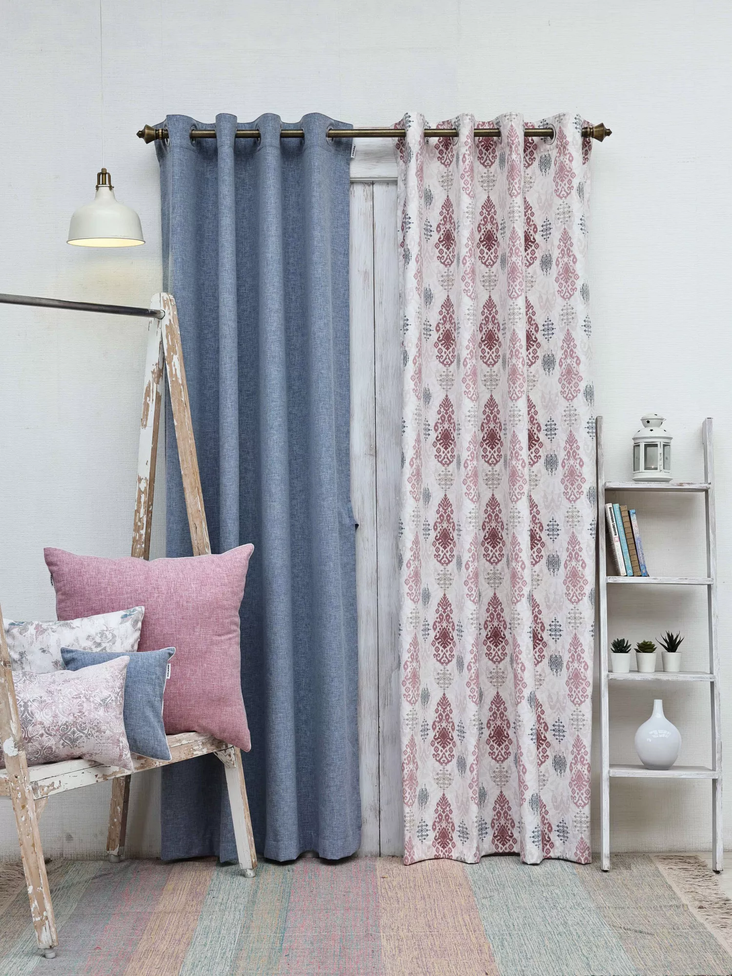Bhoomika-Rang Combo Pack of 2 Curtain