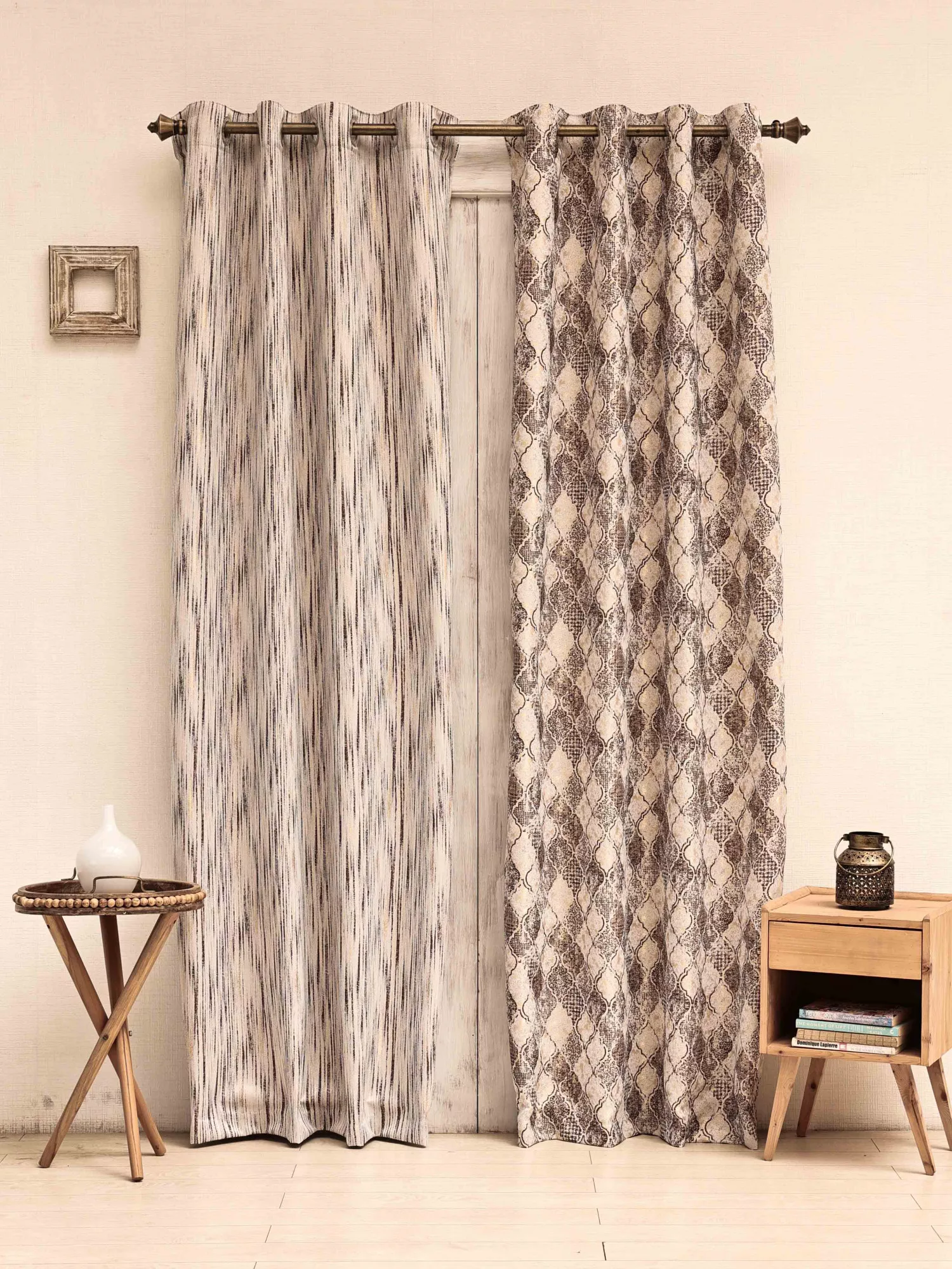 Aurum-Regal Combo Pack of 2 Curtain