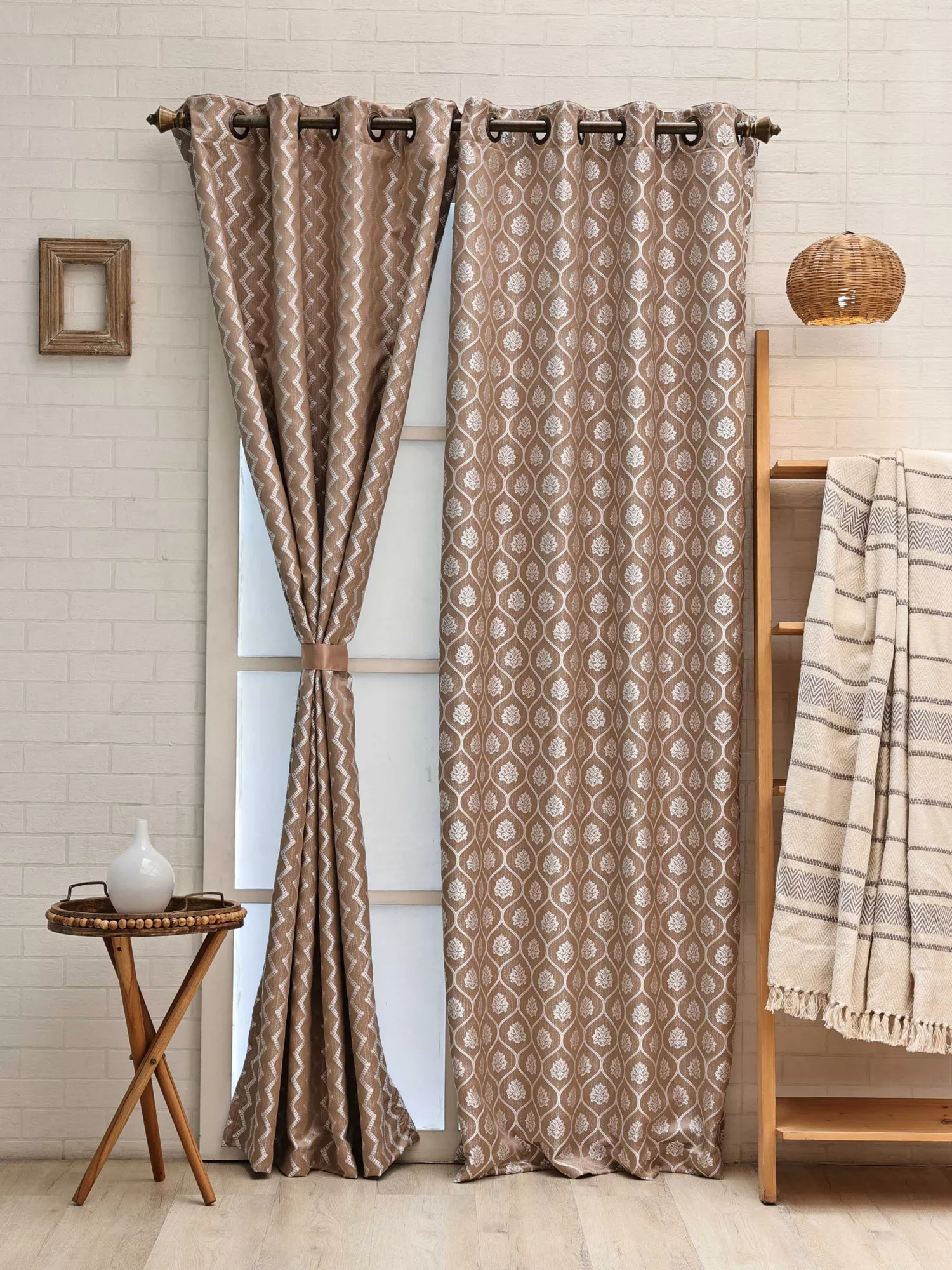 Rhythm-Nexus Combo Pack of 2 Curtain