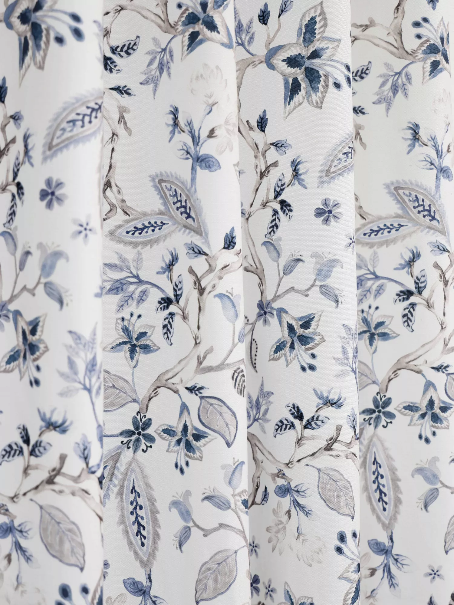Digital Floral Curtain
