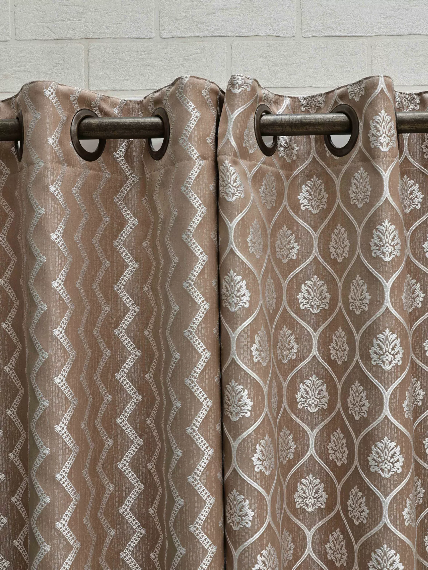 Rhythm-Nexus Combo Pack of 2 Curtain