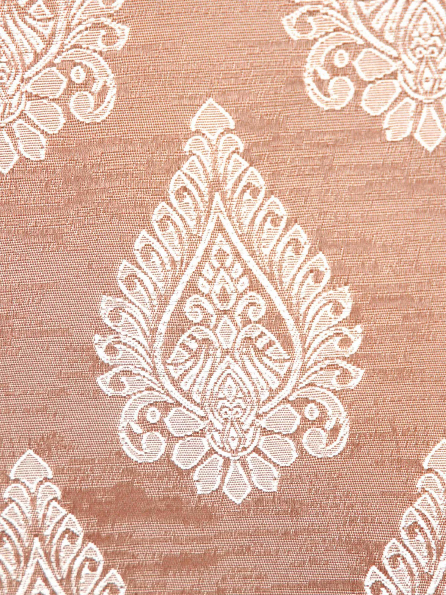 Jade with Satin Blackout Lining Motif Design Curtain