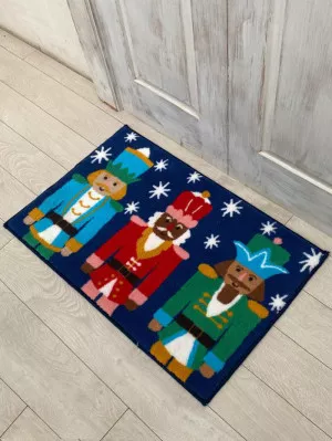 Microfiber Anti-Skid Set Of 1 Bathmats