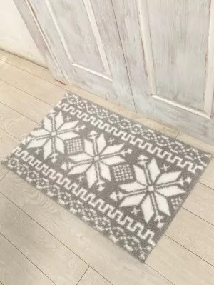 Microfiber Anti-Skid Set Of 1 Bathmats