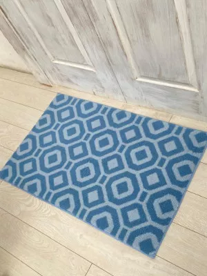 Microfiber Anti-Skid Set Of 1 Bathmats